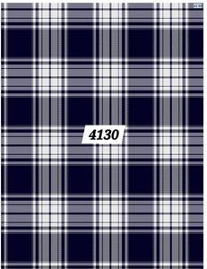 ผ้าทอผ้าฝ้ายลายตาข่ายสีครามสำหรับเสื้อผ้าชุดเดรสและเสื้อเชิ้ตสำหรับเด็กผู้ชายและเด็กผู้หญิง - Product Image 5