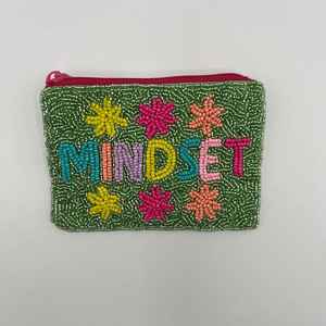 Porte-monnaie avec broderie en fil, pochette à monnaie, perles de rocaille, pochette personnalisée à la main - Product Image 6