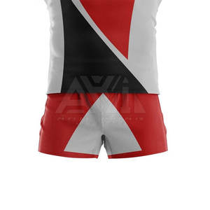 Uniforme de Rugby de Último Diseño, Estilo Nuevo, Calidad Premium, Color Sólido, Conjuntos de Estilo, 100% Poliéster, Secado Rápido, para Venta en Línea - Product Image 5