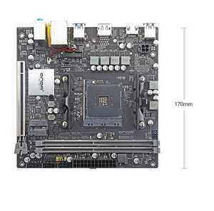 Placa Base On-da B550SD4-<span class=keywords><strong>ITX</strong></span> Original Nueva para Computadora de Escritorio, Juegos, <span class=keywords><strong>ITX</strong></span> <span class=keywords><strong>Mini</strong></span>, Am4, Ddr4 - Product Image 4