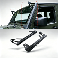 Support de fixation pour éclairage de pilier A Wind Winner, supports de fixation pour éclairage LED de capot Jeep Wrangler JK