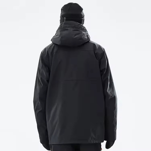 High Quality Outdoor Best Selling <b>Men</b> Windbreaker Jacket Canvas Stand Waterproof Reversible OEM Service Customizable Design - Product Image 4