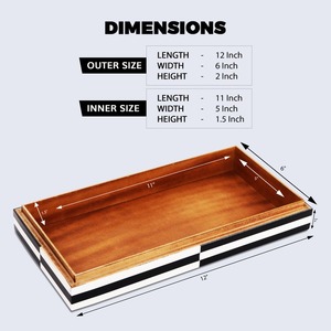 กล่องใส่เครื่องประดับแบบฝังกระดูกพรีเมียมสำหรับแหวนและเครื่องประดับ - Product Image 3