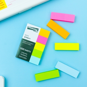 [Hansolmts] phù hợp OEM colormix ghi chú dán 3 loại giấy chỉ số có thể tái sử dụng nước mắt mịn cho bàn và kế hoạch - Product Image 4
