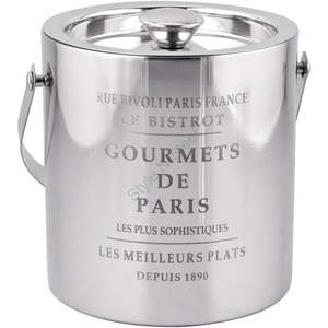 Ensemble de bar en acier inoxydable Gourmet avec 4 cuillères de bar en métal emballées dans une boîte cadeau - Product Image 2