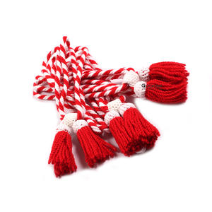 Dernier cordon de chapeau de conception pour accessoires d'uniforme Cordons de chapeau de cérémonie personnalisés fabriqués au Pakistan - Product Image 2