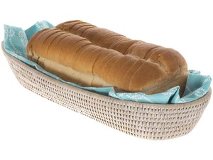 Handmade Eco-Friendly Circle Rattan <b>Bread</b> <b>Basket</b> Storage <b>Baskets</b> Natural Modern Multifunction Made in Vietnam - Product Image 1
