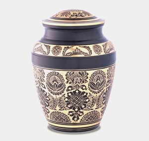 Top Premium Design Fournitures En Gros Designer Urnes Commémoratives Urne De Crémation De Cendres Humaines De Haute Qualité Pour La Décoration De La Maison - Product Image 1