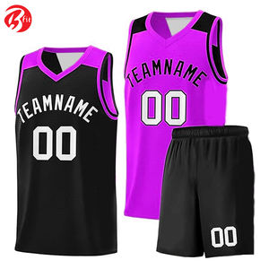 ชุดกีฬาชุดบาสเก็ตบอลสำหรับผู้ใหญ่ชุดเครื่องแบบบาสเก็ตบอลแบบระบายอากาศได้ดี - Product Image 2