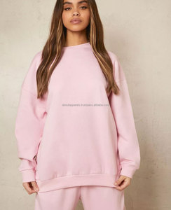 Vente en gros à bas prix Sweat-shirt à capuche épais imprimé de haute qualité pour femmes, surdimensionné, tombant aux épaules Badge d'automne - Product Image 4