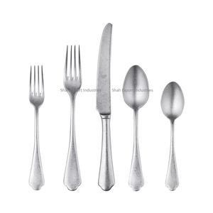 ชุดช้อนส้อมสแตนเลสชุบใหม่พร้อมด้ามจับหรูหราทันสมัยสำหรับโรงแรมและร้านอาหาร - Product Image 1