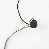 Casque téléphonique vintage ABS de haute qualité avec protection auditive, style antique, design élégant noir classique, audio rétro