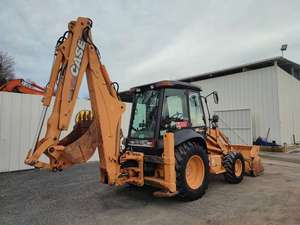 Retroexcavadora Original 580 con Motor, Caja de Cambios, Bomba y Motor Eléctrico, Capacidad de Carga de 5 Toneladas, en Venta - Product Image 4