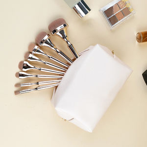 Wholesale Fashion Canvas Pouch Waterproof Lace-up Cosmetic Bags <b>Cases</b> Custom Logo Travel <b>Makeup</b> Bag Women Professional - Product Image 3