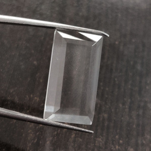 คริสตัลควอตซ์ธรรมชาติ22X12มม. สี่เหลี่ยมผืนผ้าตัด,ควอตซ์ใสหนา4มม. Slice 12.5 Cts,หินกึ่งมีค่าสำหรับเครื่องประดับ - Product Image 2