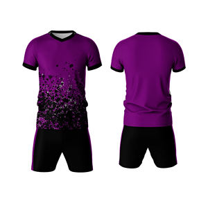 Conjunto de camisetas de fútbol transpirables de rugby atlético de alta calidad personalizadas con prendas y uniformes de sublimación - Product Image 4