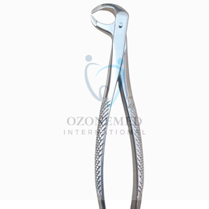 Instruments de chirurgie dentaire manuels professionnels de qualité régulière Pinces 91 en métal de qualité pour le traitement des molaires inférieures Soins bucco-dentaires - Product Image 1