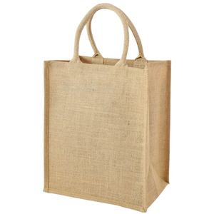 Sac en toile de coton non tissée réutilisable, fourre-tout, naturel, en jute, logo personnalisé imprimé, offre spéciale, - Product Image 3