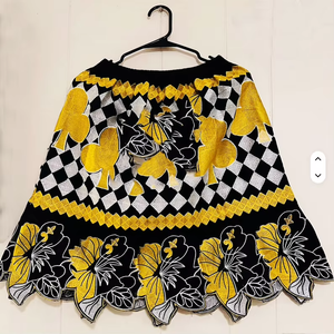 Dernières tendances en matière de jupes hawaïennes en coton, design des îles de Guam et de la Micronésie, broderies florales, jupes florales pour femmes de haute qualité - Product Image 1