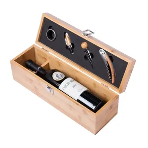 Corsica Personalized Bamboo Wine <b>Set</b> <b>Beverage</b> <b>Serving</b> <b>Sets</b> - Product Image 2