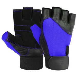Guantes de gimnasio transpirables para hombre con soporte acolchado en la palma y agarre fuerte para entrenamiento físico y ejercicios - Product Image 1