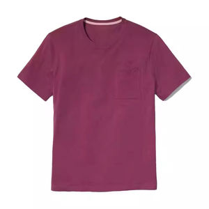 T-shirts décontractés pour hommes en coton 100% de qualité supérieure, tricotés, grande taille, pour le travail en extérieur, séchage rapide, respirants - Product Image 1
