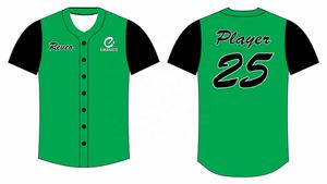 Personalizado al por mayor transpirable béisbol Jersey nuevo diseño de alta calidad béisbol Jersey hombres - Product Image 4