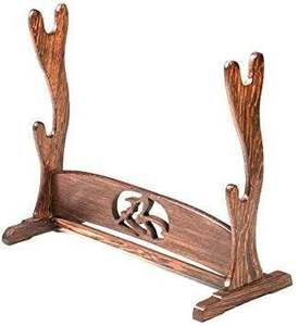 Support d'épée en bois personnalisé |   Gravure de logo disponible |   Prix direct d'usine - Product Image 2