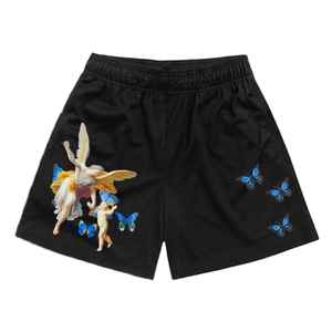 Nouveaux shorts de course pour hommes, imperméables, respirants, en maille, 100% polyester, taille élastique, shorts de basket-ball, shorts à double maille - Product Image 1