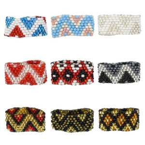 แหวนสวมนิ้วประดับลูกปัดและลูกปัดสามารถปรับแต่งได้ - Product Image 3