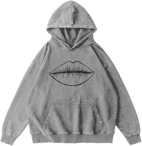 Sweat à capuche pour homme de haute qualité, 100% coton, respirant, écologique, polaire, coupe-vent, séchage rapide, 450g, ample - Product Image 6