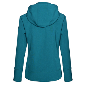 Veste Softshell pour femmes Fleece Inside Windproof Outdoor Workwear Coupe-vent élégant et imperméable avec capuche - Product Image 2