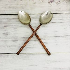 เซ็ตเครื่องใช้บนโต๊ะอาหารทำจากหวายเซลลานเดีย2ชิ้นทำจากอินเดียเป็นมิตรต่อสิ่งแวดล้อม - Product Image 6