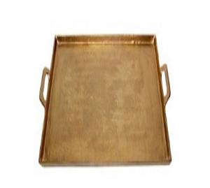 Brass Antique <b>Rectangular</b> Serving Tray Luxury Custom Printed Stainless Steel Metal Serving Tray/ <b>Mirror</b> Polishing Trays - Product Image 4