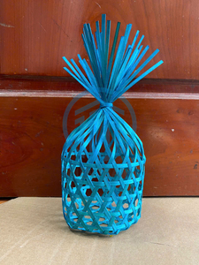 <b>Cheap</b> Price High Quality Wholesaler For Ramadan Eid Garangao Storage Handmade Colorful Bamboo <b>Basket</b> - Product Image 2