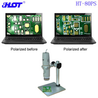 Professional USB Handheld Digital Microscope 2K 1-500X Polarized LCD Display Auto Focus IP53 Rated 8 LED Illumination 1 Year