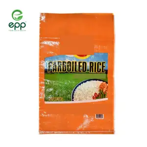 Barato BOPP laminado PP bolsas de arroz de 2Kg 5kg Bopp PP bolsa tejida PP saco para arroz BOPP bolsa tejida laminada