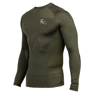 2026 New <b>Design</b> <b>Custom</b> Logo Men <b>Compression</b> <b>Shirts</b> Wholesale Comfortable Men <b>Compression</b> <b>Shirts</b> - Product Image 3