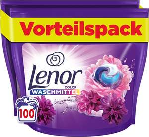 Cápsulas de Detergente para Ropa Lenor, 100 Lavados, Aroma Floral, Detergente para Ropa de Color, Frescura Duradera y Eliminación de Olores en Lavado en Frío - Product Image 5