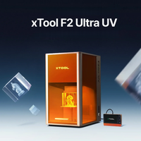 Nueva Máquina Láser UV XTool F2 Ultra 355nm 2026, 5W de Alta Precisión y Velocidad, Grabador Láser de Vidrio de Escritorio de 200x200mm