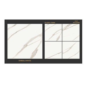 600กระเบื้องปูพื้นเซรามิกเครื่องเคลือบดินเผาเคลือบเงา,กระเบื้องเคลือบสีขาว600X 800X800mm มม. - Product Image 4