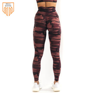 Leggings de compression pour femmes OEM taille haute sur mesure meilleure qualité vêtements de yoga sublimés équipement de gymnastique respirant - Product Image 3