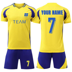 Uniforme de Fútbol Transpirable y Ligero, Camiseta y Pantalones Cortos para Clubes, Equipos y Deportes al Aire Libre - Product Image 1