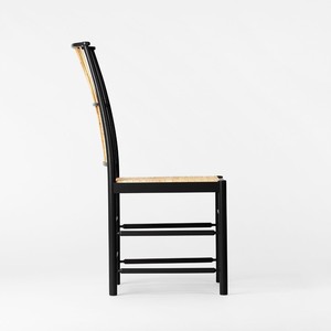 Chaise de restaurant à dossier haut en bois massif avec siège en rotin pour salle à manger et hôtel Prix d'utilisation - Product Image 2