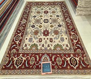 Belle Oushak noué à la main 100% laine écologique antidérapant moderne tapis doux boucle pile Durable cuisine bureau porte - Product Image 1