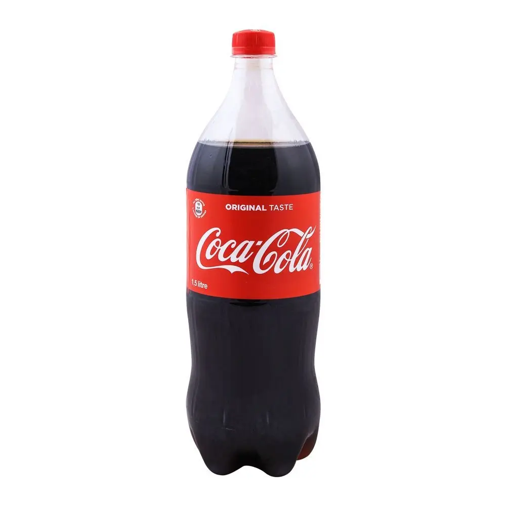 Coca Cola Bebida fría Coca-Cola 1,5 litros Botellas