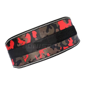 Cinturón de Levantamiento de Pesas Unisex con Camuflaje, Ajustable y Transpirable, con Soporte Lumbar y Cierre de Hebilla para Entrenamiento de Fuerza - Product Image 4