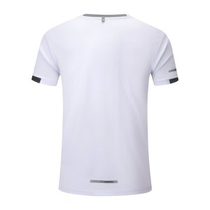 T-shirts surdimensionnés blancs unis de haute qualité pour hommes Sublimation personnalisée vente en gros motif solide de mode d'été - Product Image 3