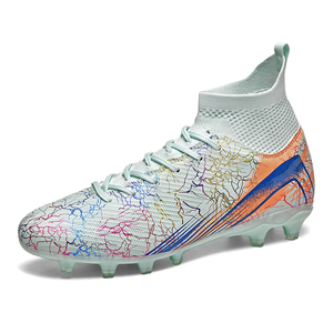 <span class=keywords><strong>Chaussures</strong></span> de football professionnelles pour adultes en gros, tige en PU, antidérapantes, à crampons, pour l'extérieur - Product Image 3