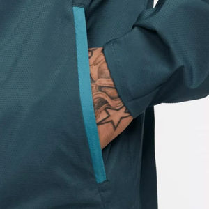 Veste matelassée coupe-vent de couleur unie de qualité supérieure pour hommes, manteaux imperméables personnalisés de style de rue pour hommes - Product Image 6